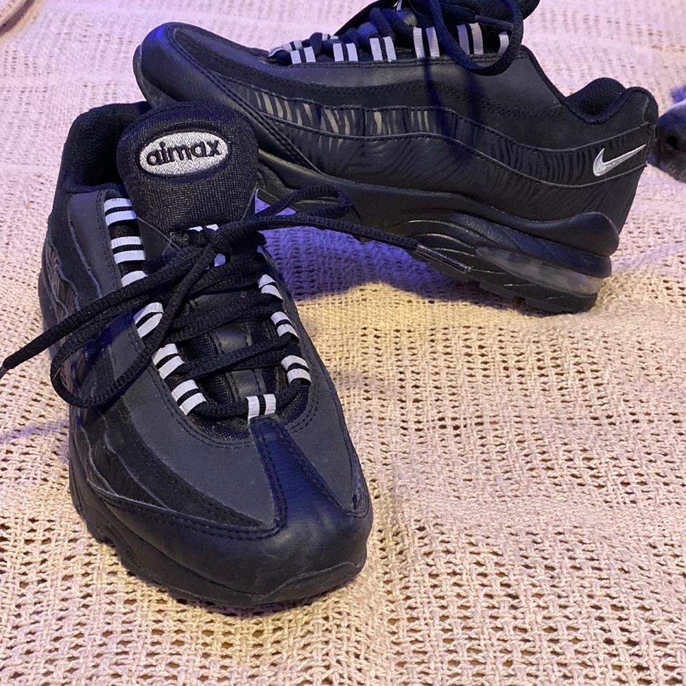 nike air, black shoes